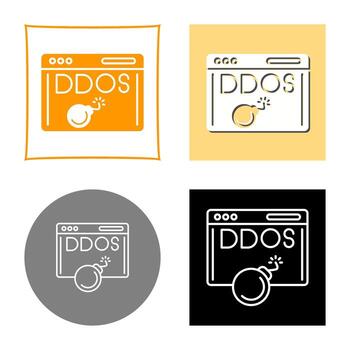Ddos Attack Vector Icon