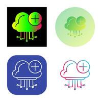 Cloud Computing Vector Icon