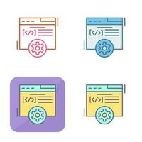 Web Development Vector Icon