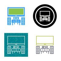 Home Theater Vector Icon