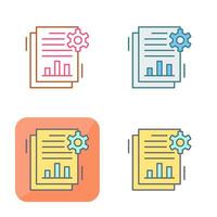 SEO Report Vector Icon