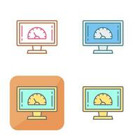 Speed Test Vector Icon