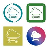 Cloud Computing Vector Icon