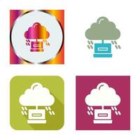 Cloud Computing Vector Icon