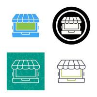 Online Shopping Vector Icon