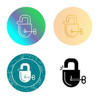 Unlock Vector Icon