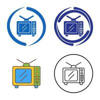 Tv Vector Icon