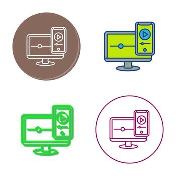 icono de vector sensible