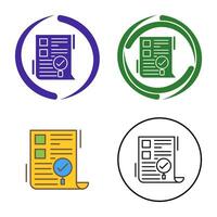 SEO Audit Vector Icon