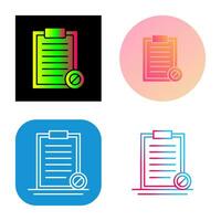 Prohibition Vector Icon