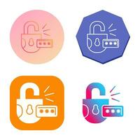 Unlock Vector Icon