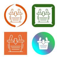 Add To Basket Vector Icon