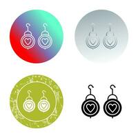 Earrings Vector Icon