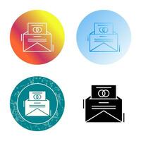 Invitation Card Vector Icon