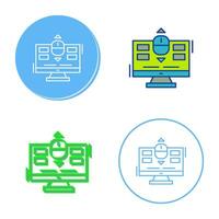 icono de vector de desplazamiento