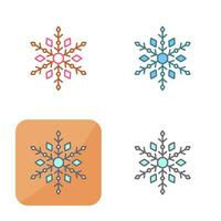 Snow Flake Vector Icon