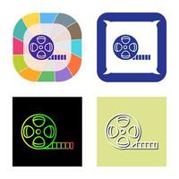 Film Reel Vector Icon