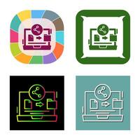 File Share Vector Icon