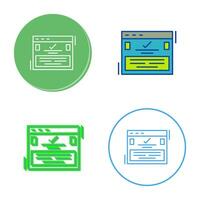 Complete Vector Icon