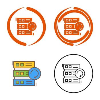 Backup Vector Icon