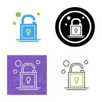Open Lock Vector Icon