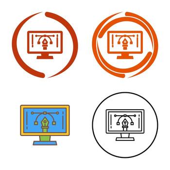 Elearning Vector Icon