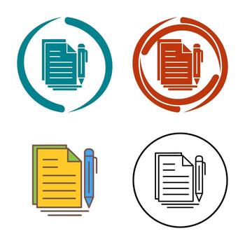 Document Vector Icon