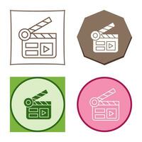 Clapper Board Vector Icon