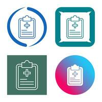 Prescription Vector Icon