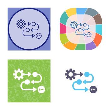 Process Vector Icon