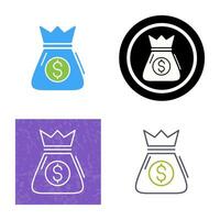 Money Bag Vector Icon