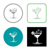 Cocktail Vector Icon