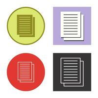 Document Vector Icon