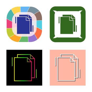 Copy Vector Icon