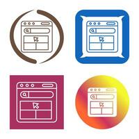 Website Vector Icon