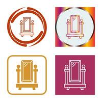 Floor Mirror Vector Icon