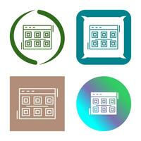 Layout Vector Icon