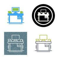 Desk Vector Icon