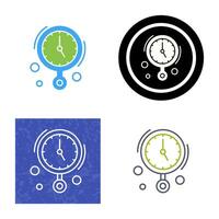 Wall Clock Vector Icon