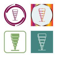 Fine Tip Pen Vector Icon