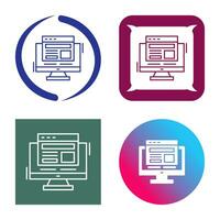 Adaptive Layout Vector Icon