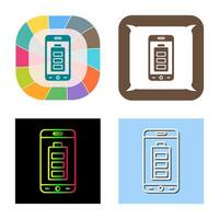 Mobile Battery Vector Icon