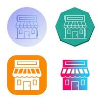 Retail Place Vector Icon