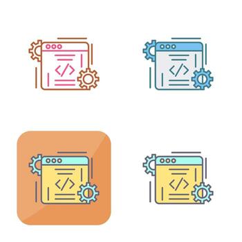 Coding Vector Icon