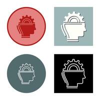 Machine Learning Vector Icon