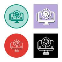Synchronization Vector Icon