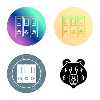 icono de vector de documento