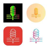 Popsicle Vector Icon