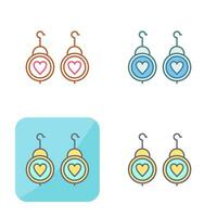 Earrings Vector Icon