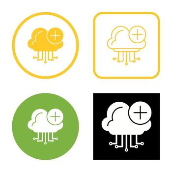 Cloud Computing Vector Icon
